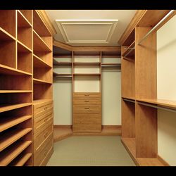 Custom Closet Cabinet And Shelves 