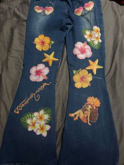 Costume jean for Carol G .