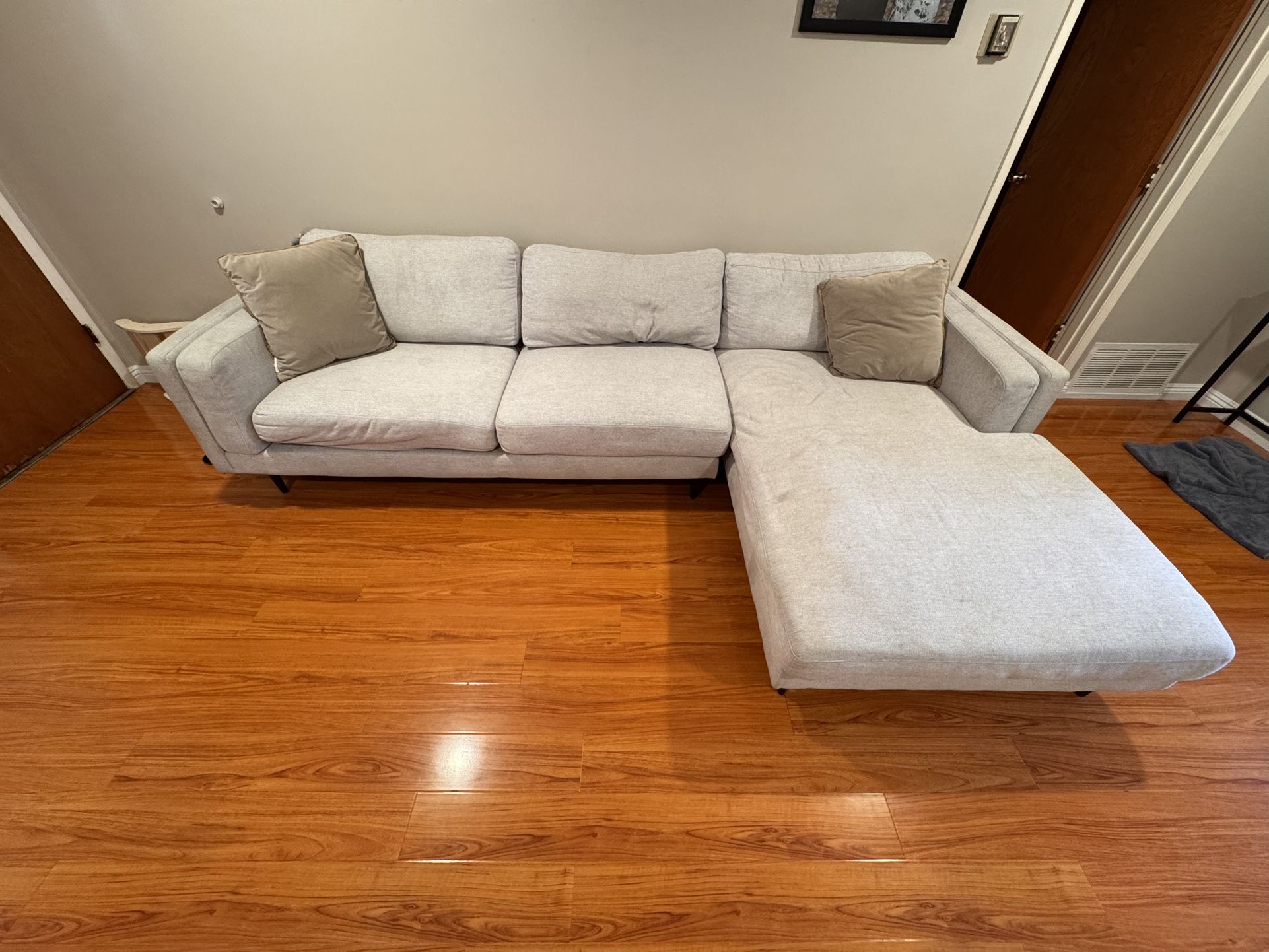 Living Spaces Sectional Couch