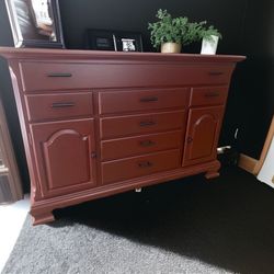 Large Buffet Sideboard Entry Cabinet Dresser Solid Wood New