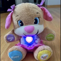Fisher price laugh and learn smart stages puppy