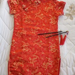 Chinese Traditional Girls Dress 