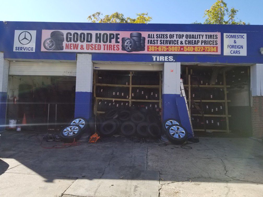 GOOD HOPE NEW AND USED TIRES SALES (VERY CHEAP)