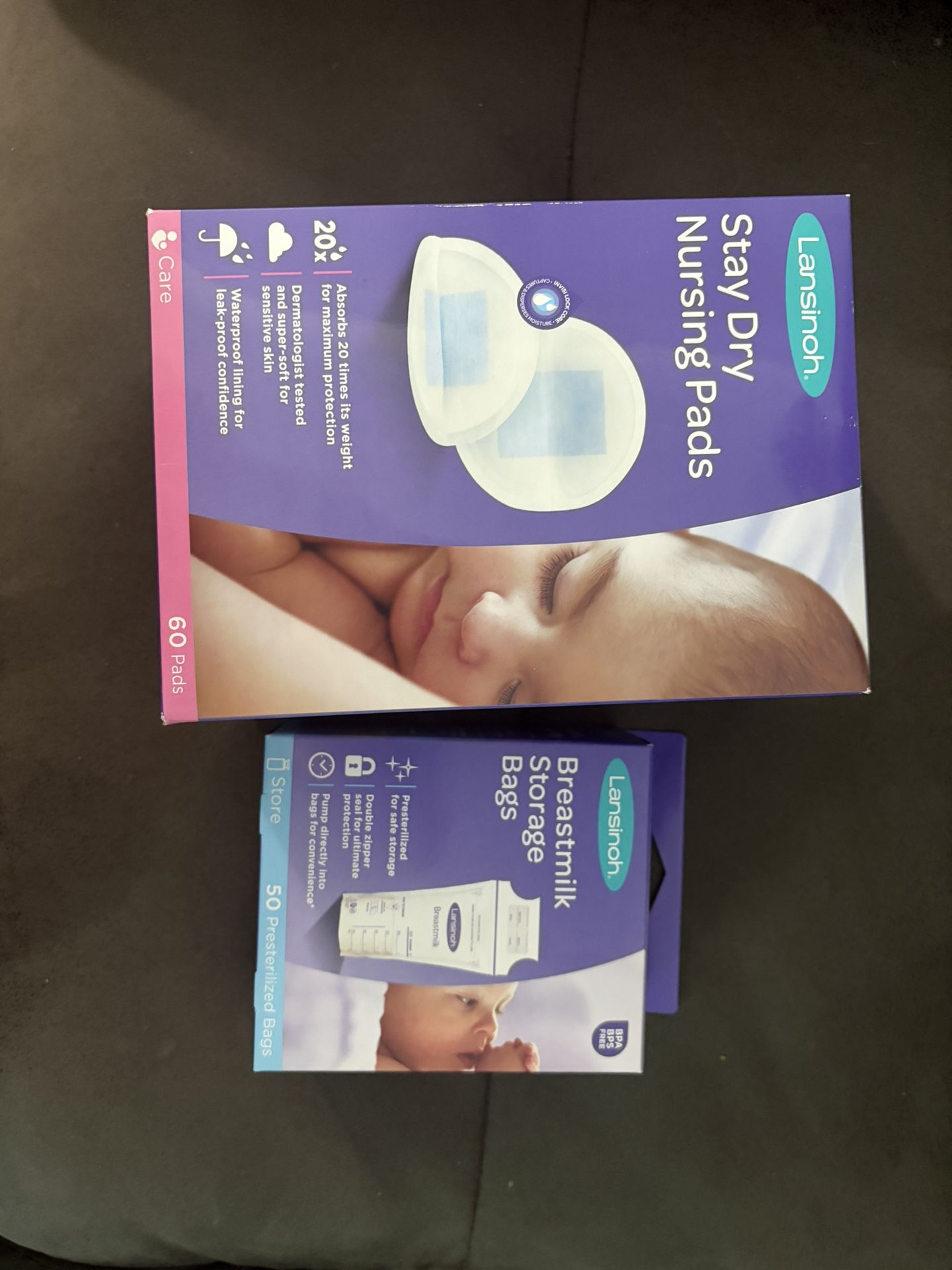 Nursing Pads And Breastmilk Storage Bags