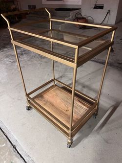Gold Bar Cart