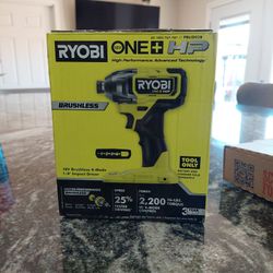Ryobi Brushless Impact Driver.  