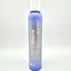 Joico Blonde Life Brilliant Tone Violet Smoothing Foam 6.7 Oz NEW