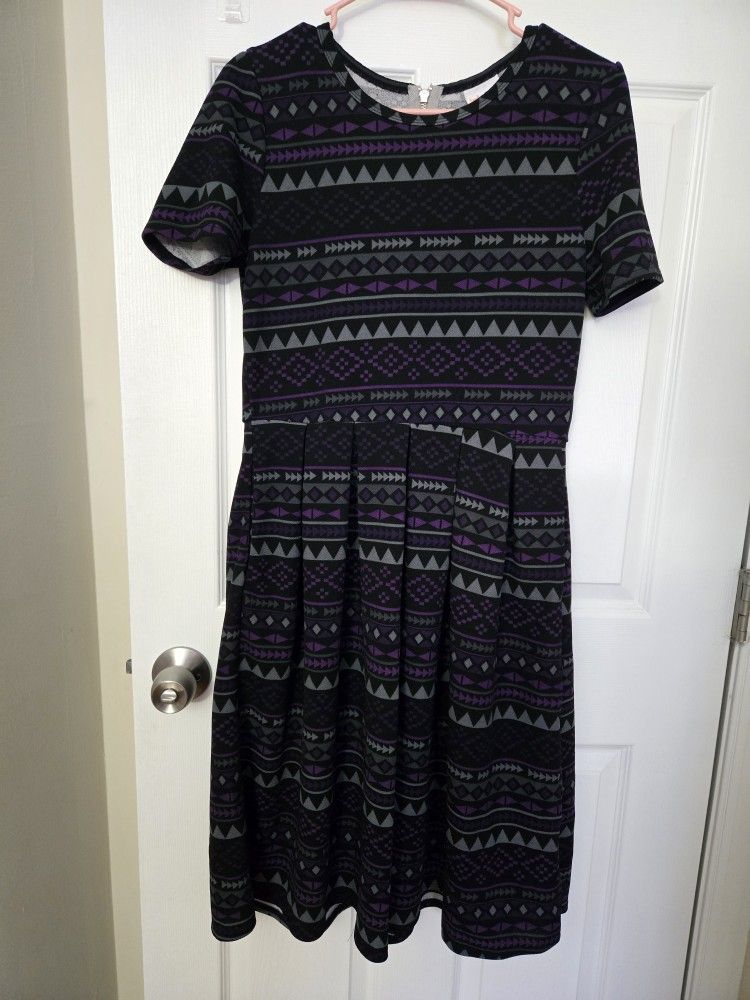 Lularoe Amelia Dress Size Large (14/16) Discontinued Style