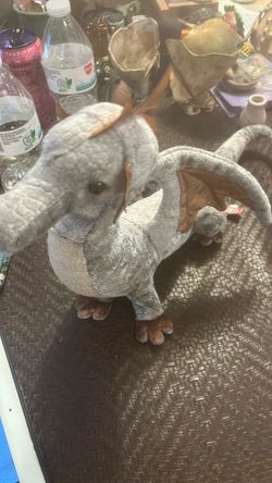Douglas Dragon Plush 12” Tall 17” Long