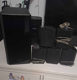 Speakers and woofer