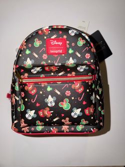 Loungefly Disney Mickey Holiday Mini Backpack