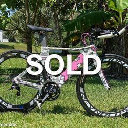 QUINTANA  ROO Shift Series CD0.1 SRAM RIVAL Camo Pink Triathlon Bike. Full Details In Description. Make An Offer, If You Don’t Ask You Don’t Get. 