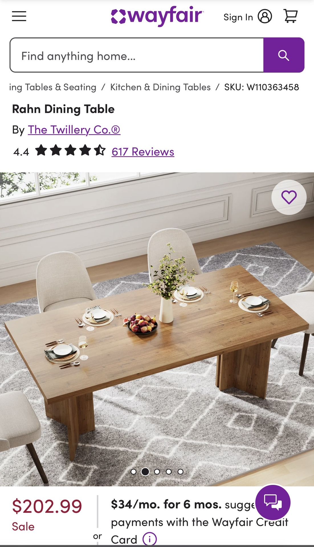 Rahn Dining Table