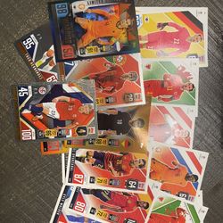 UEFA Nations League Topps Trading Cards Official Match Attack 101