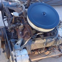 Olds Rocket 350 Engine with 350 Turbo Automatic Transmission