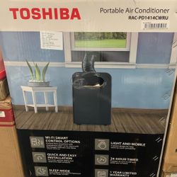 Toshiba Portable AC Unit w/Exhaust Hose For Window, Remote.