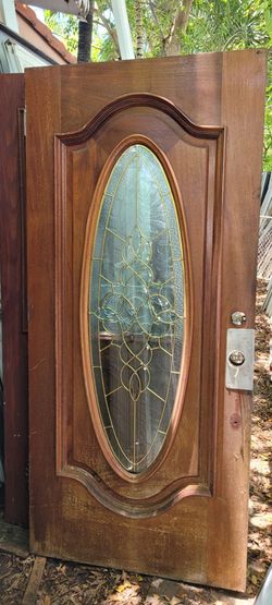 # puerta caoba 36x80