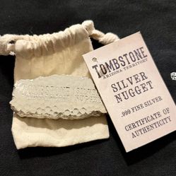 Scottsdale Mint Tombstone Silver Nugget