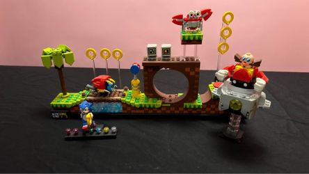 LEGO Sonic the Hedgehog Green Hill Zone 21331 Complete Retired Set