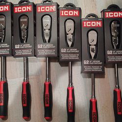 ICON G2 14" LOCKING FLEX RATCHETS (3/8" Drive)
