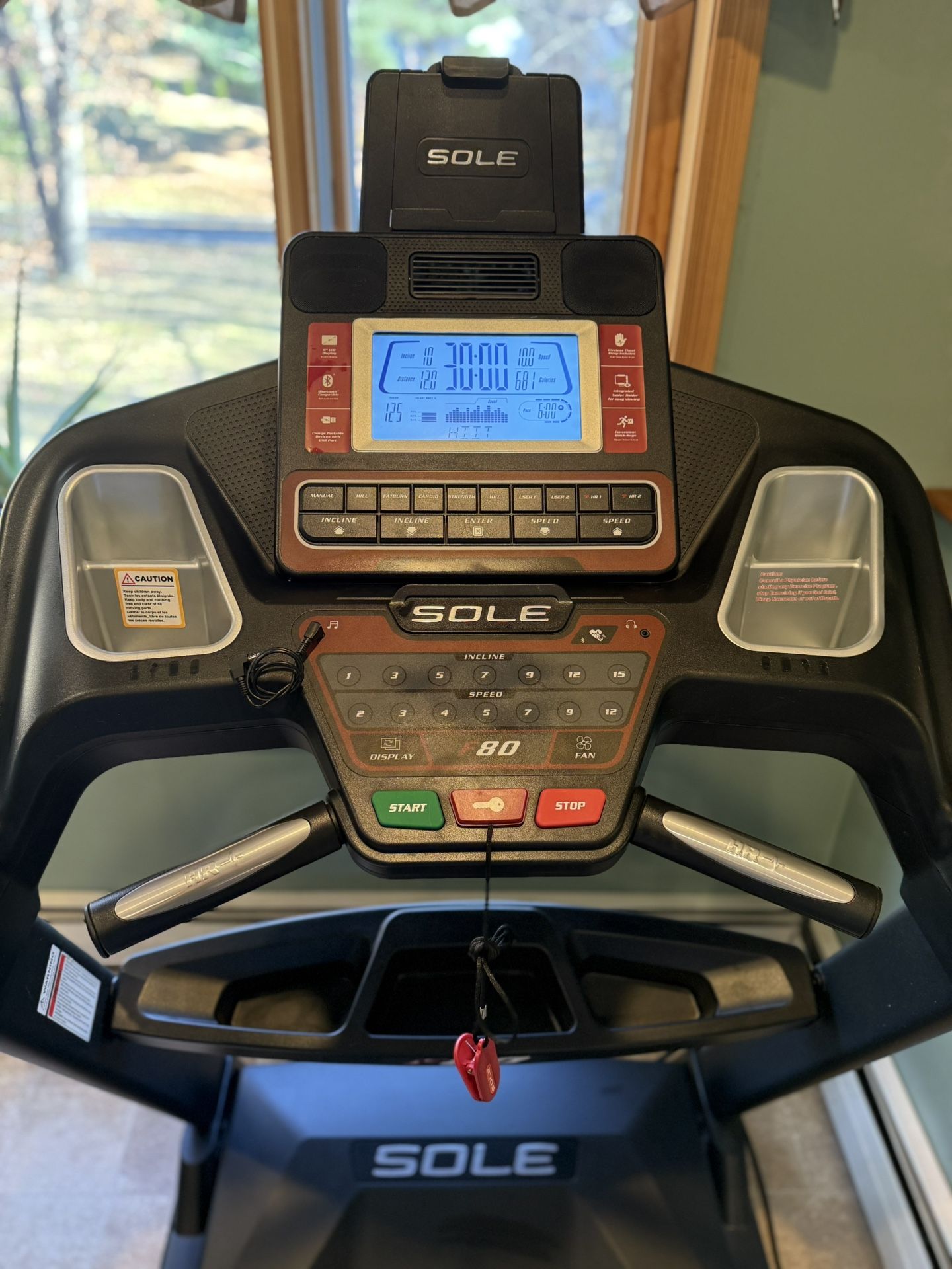 Sole F80 580818 Folding Treadmill