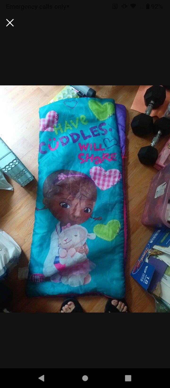 Kids Toddler Sleeping Bag