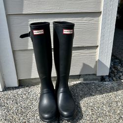 Hunter Boots - Size 8