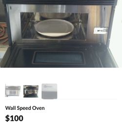Wall Speed Oven GE Monogram 