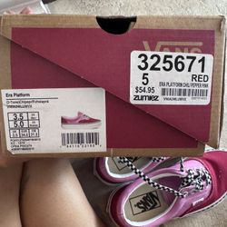 Vans Woman Size 5 