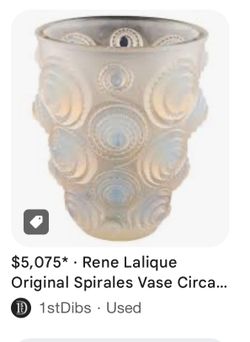 Stunning Lalique Opalescent Luxury Crystal