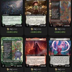 Final Fantasy MTG Commander Lot