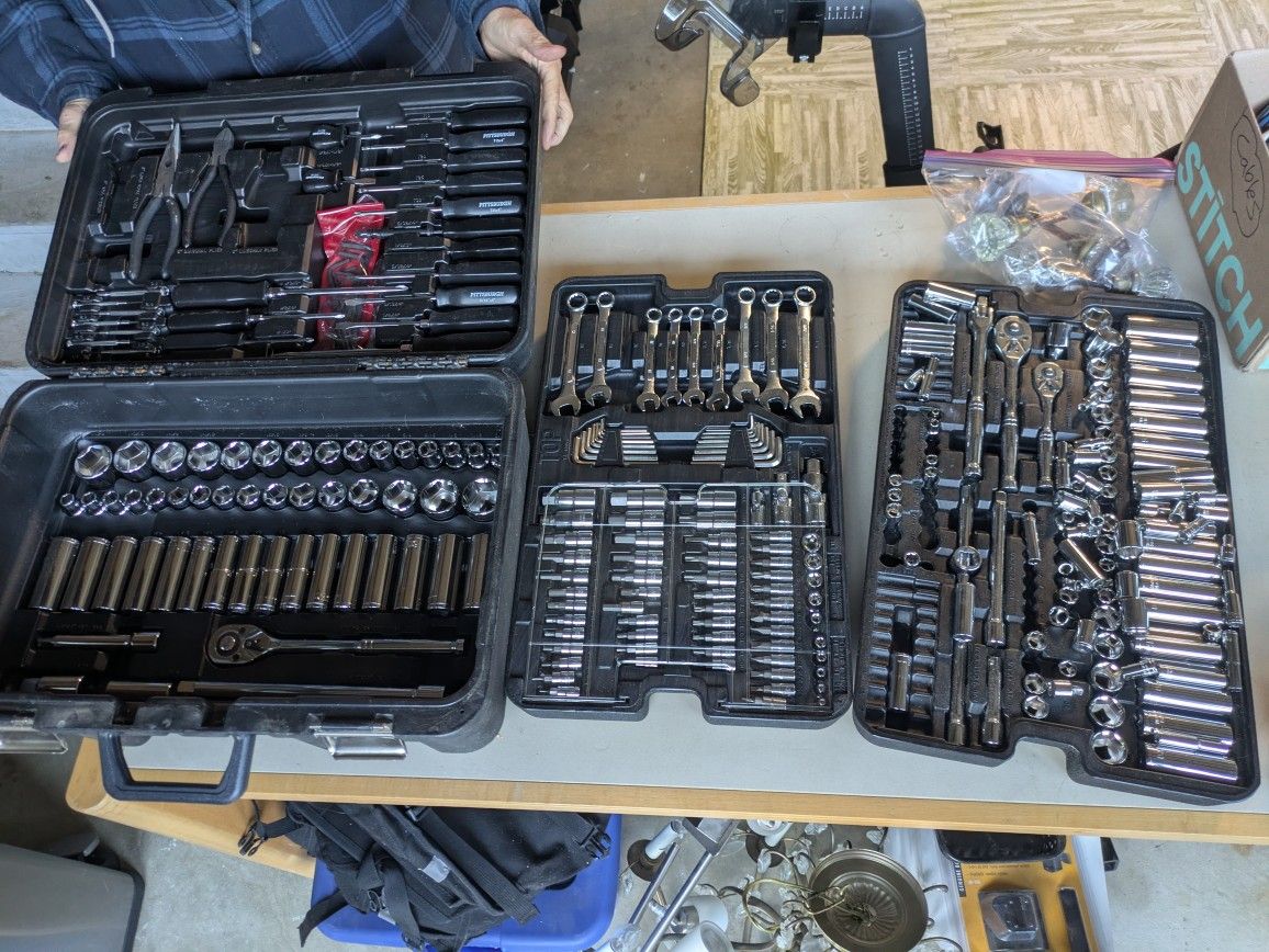 Wrench Set - Pittsburgh 301-Pieve Master Mechanic's Tool Kit