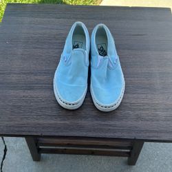 Sky Blue Vans Women's Size 6