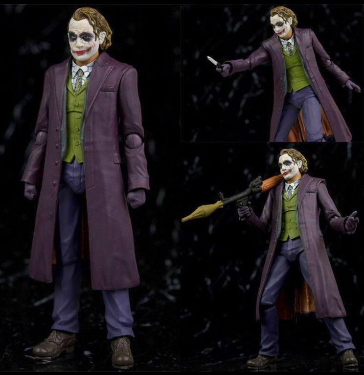 6'' Joker Action Figure Toy The Dark Knight DC Hero Collectible New