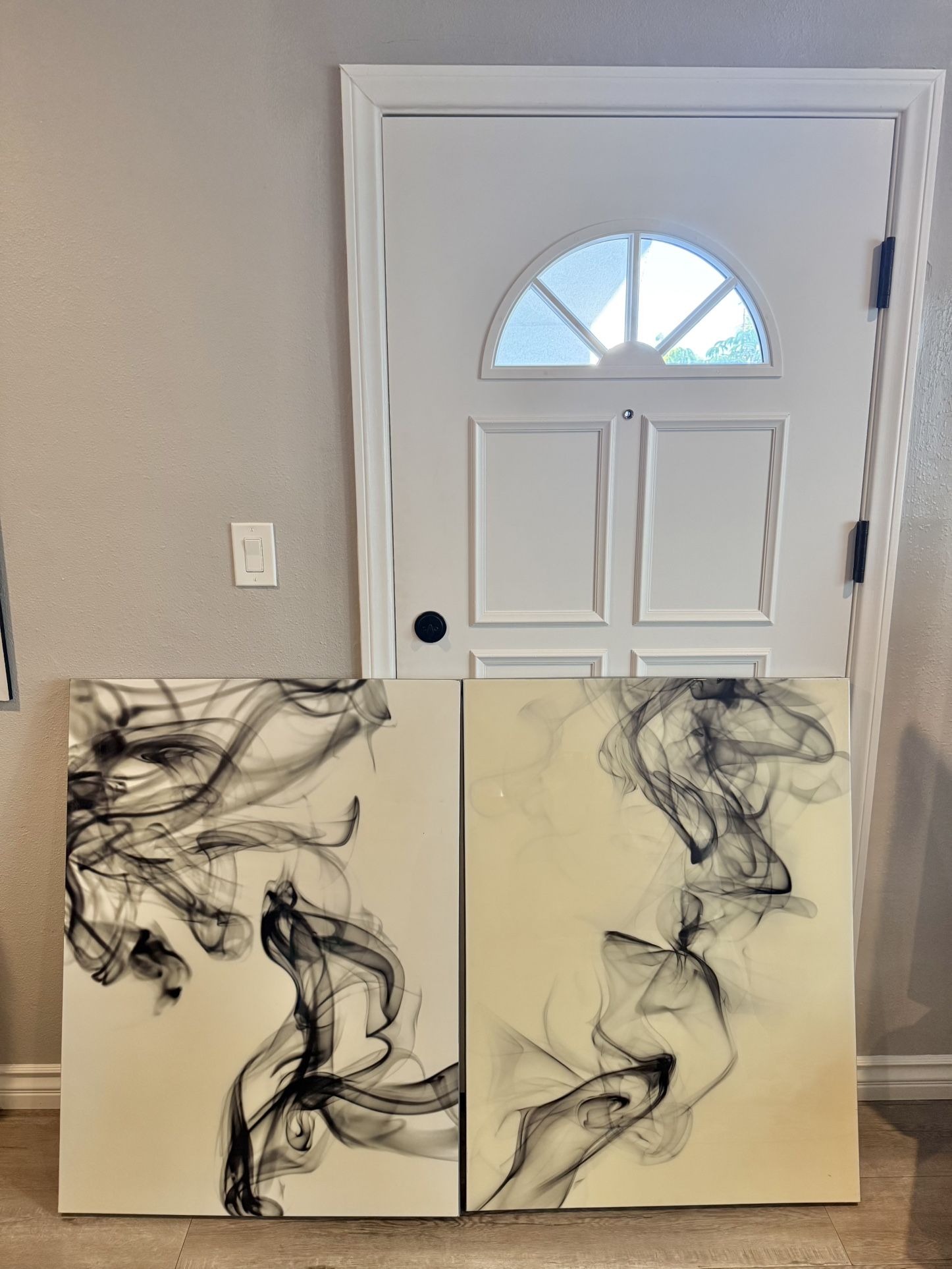 Smoke Themed Wall Art