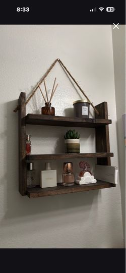 Restroom decor Shelf