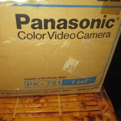VINTAGE PANASONIC MODEL PK-MO51 COLOR VIDEO PK- 751 NEW OPEN BOX Panas