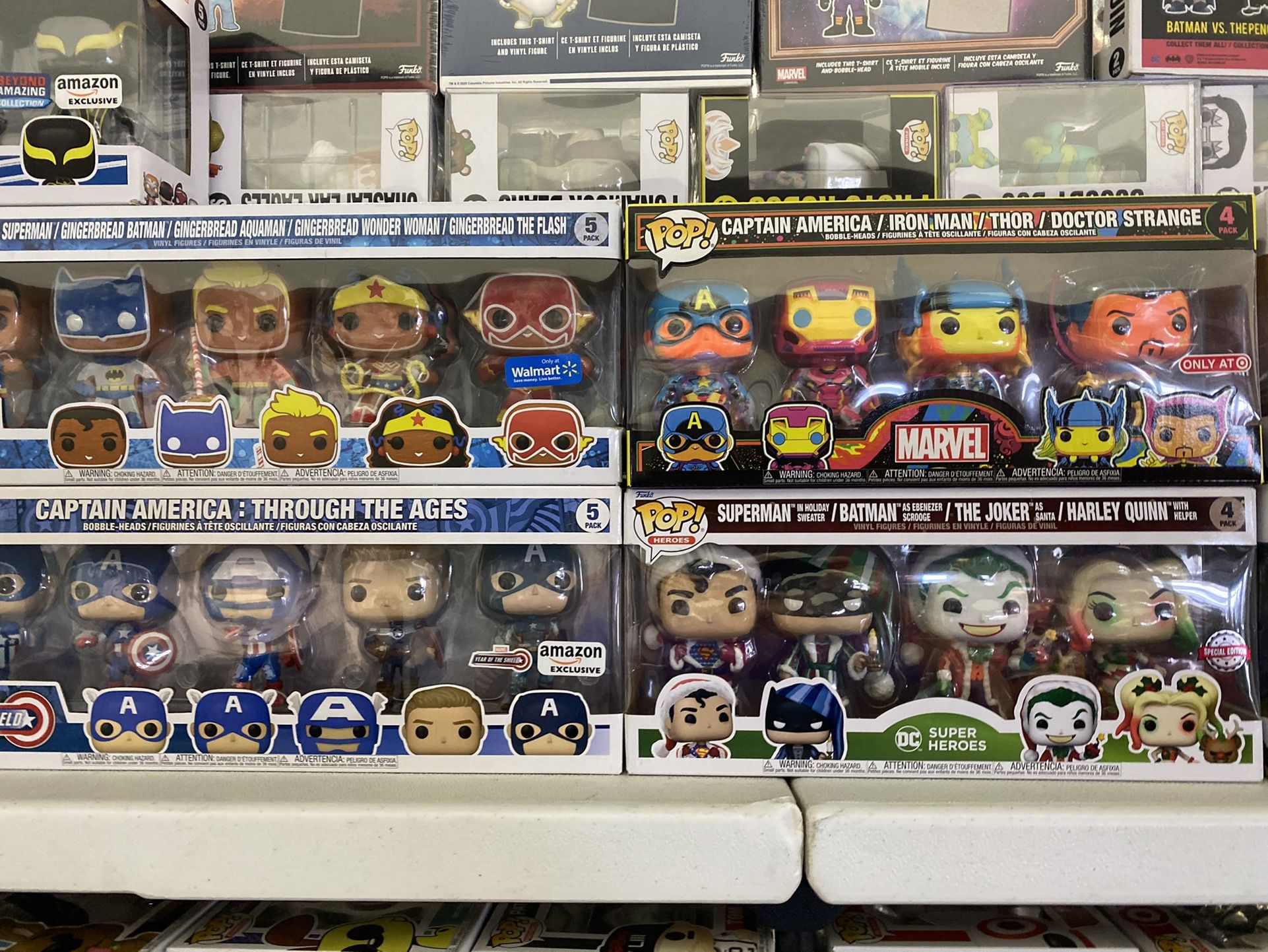 Funko 3, 4, And 5 Pack $40 Each (Except Mickey $75)