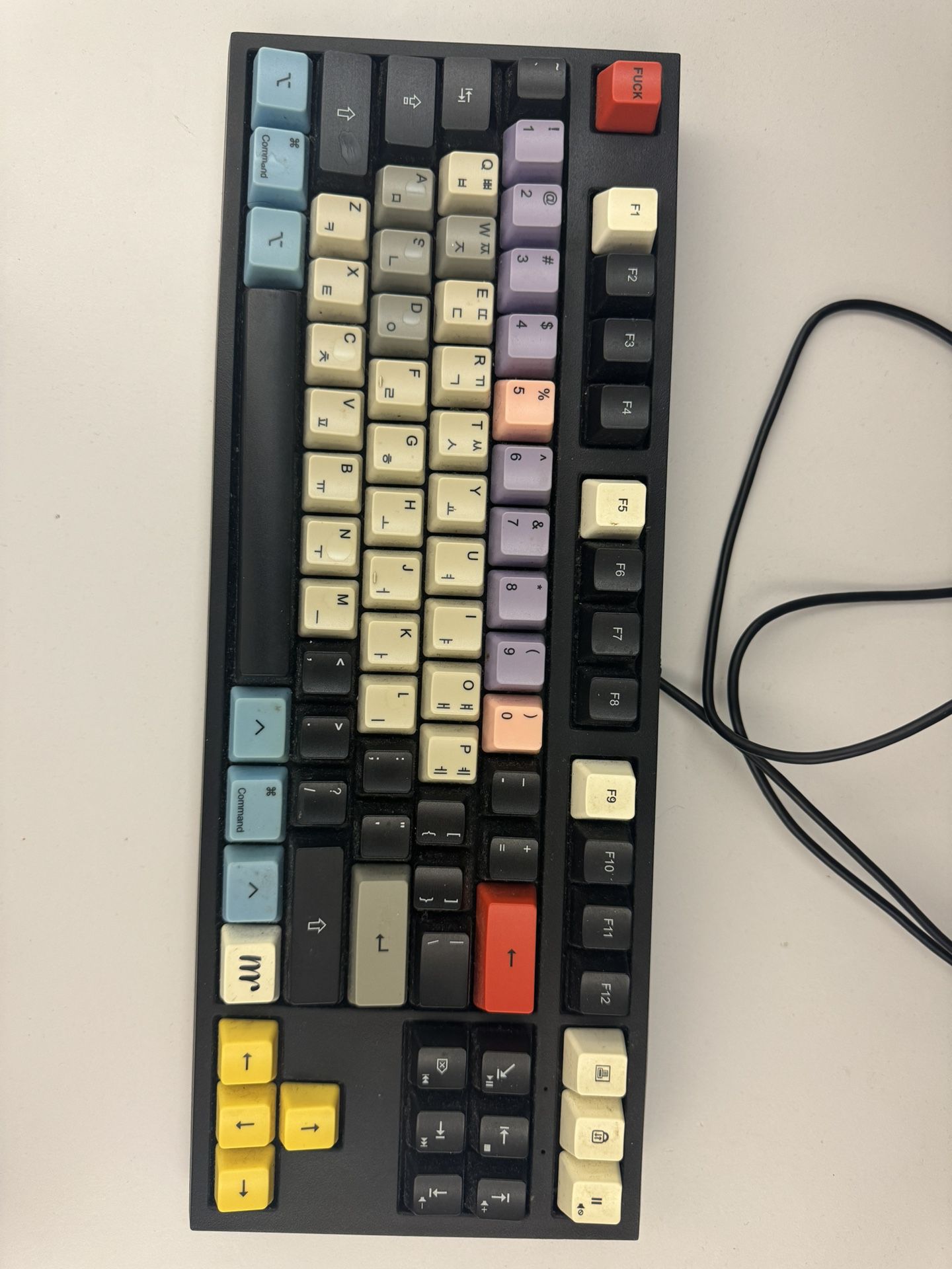 Customer Ten Keyless Mechanical Gaming Keyboard