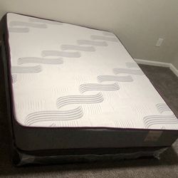 Full Size Mattress 10 Inches Thick With Box Springs Also Available in Twin-Queen-King New From Factory Same Day Delivery
