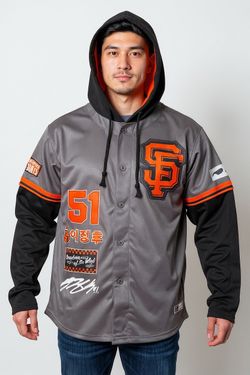 San Francisco Giants Jung Hoo Lee Jersey Hoodie Sweater SGA Size Medium 6/22/25