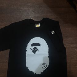 Black And White Bape Shirt 