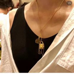 Repurposed Authentic leather Necklace