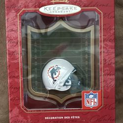 NFL Miami Dolphins 2001 Hallmark Ornament - Brand New  