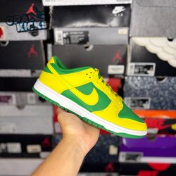Size 10M - Nike Dunk Low “Reverse Brazil” 