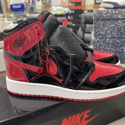 Jordan 1 Patent Bred Size 7
