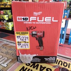 Milwaukee M18 Fuel 1/2" Mid-Torque Impact Wrench (Tool Only)