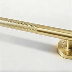 Gold Shower Grab Bars, 3 Pack Stainless Steel Bathroom Safety Grab Bar 36" 24" 18", Upgrade Anti-Slip Knurling Shower Grab for Bathtub, Shower Handle 