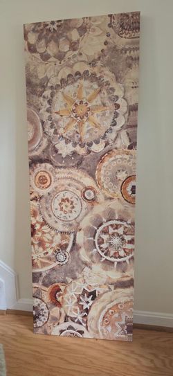 Large Mandala Canvas Wall Art
