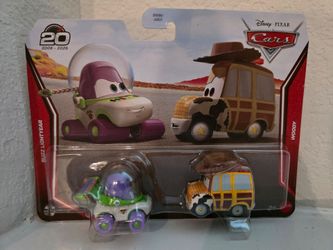Disney Pixar Cars Buzz Lightyear & Woody Die-Cast 2-Pack